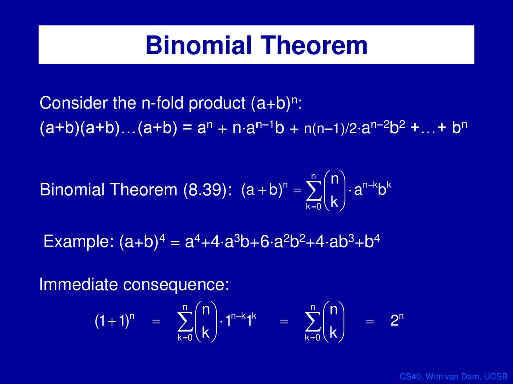 Last Week We Are Going To Count The Art Of Combinatorics Ppt Download