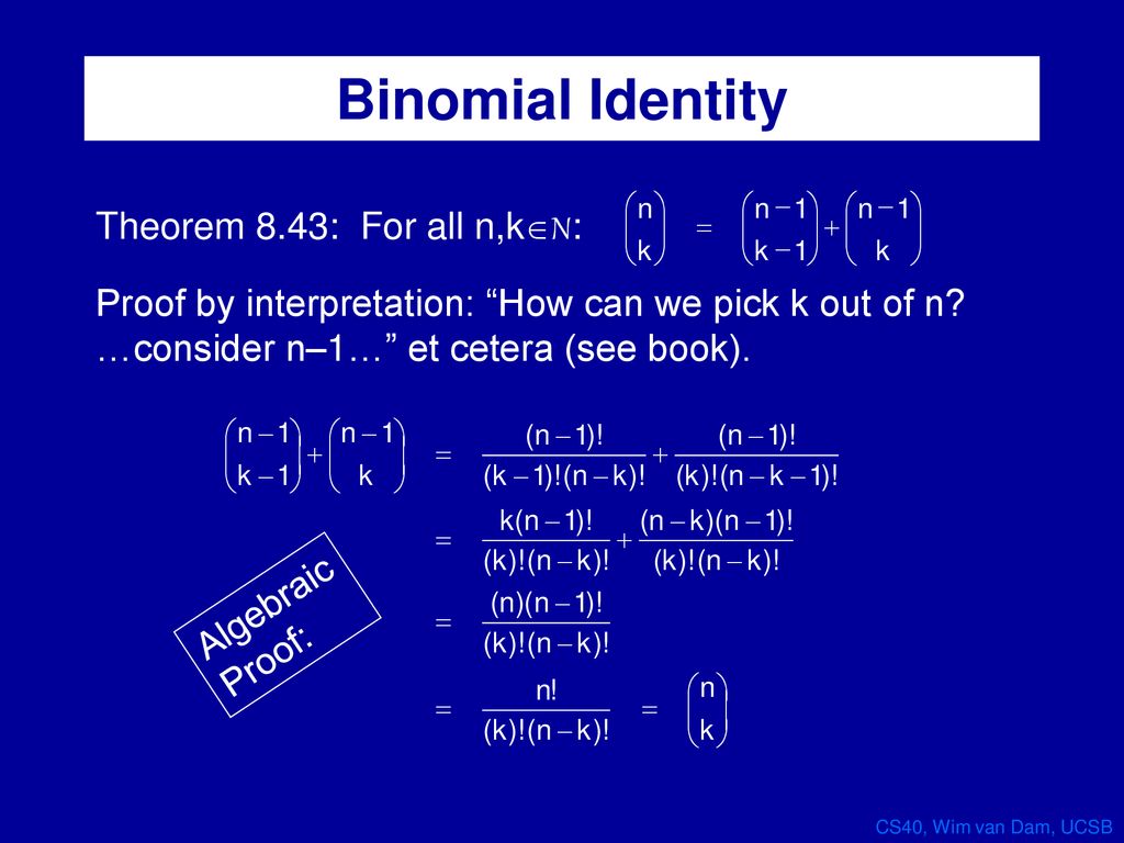 Last Week We Are Going To Count The Art Of Combinatorics Ppt Download