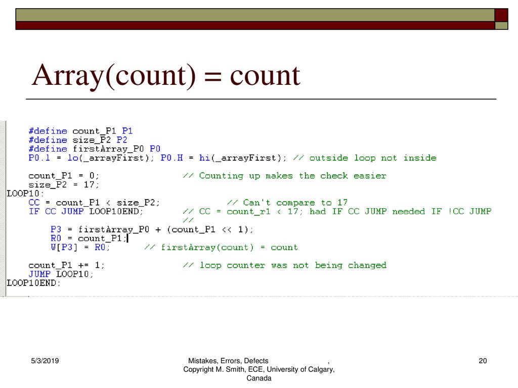 Mistakes, Errors and Defects - ppt download