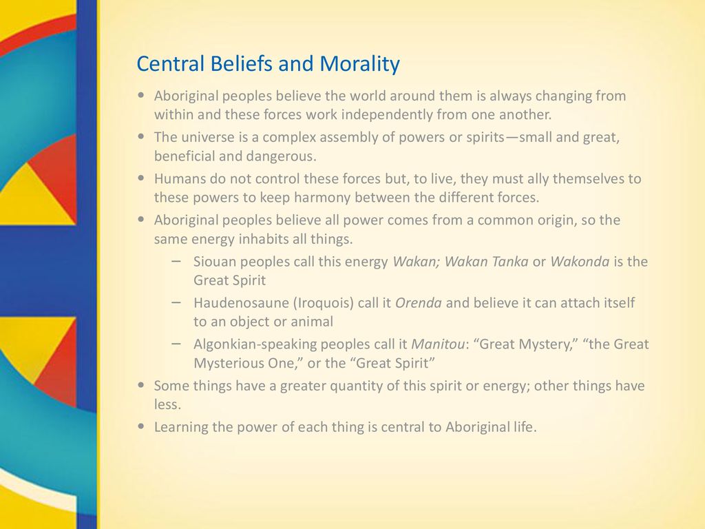 Chapter 3 The Story of Canadian Aboriginal Spirituality - ppt download