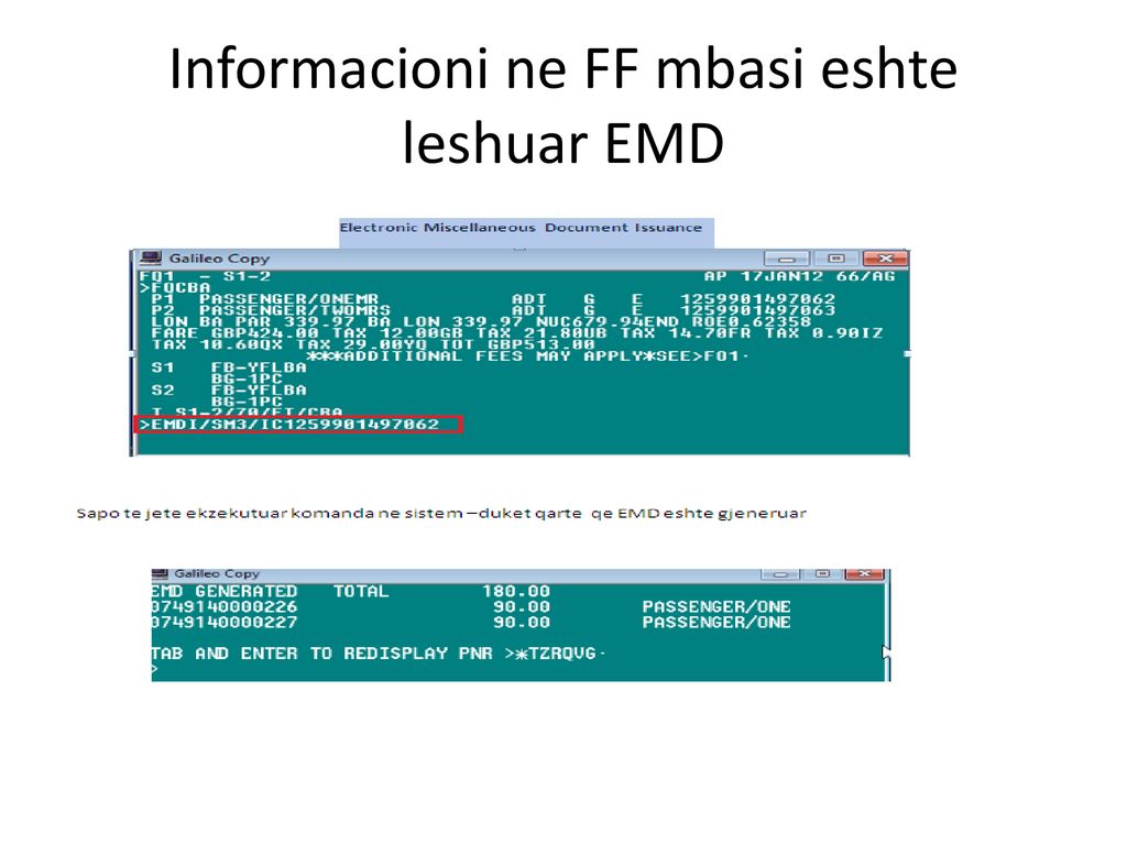 Informacioni ne FF mbasi eshte leshuar EMD