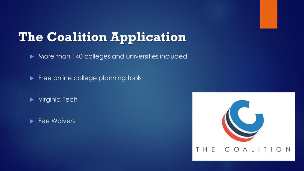 The Coalition Application