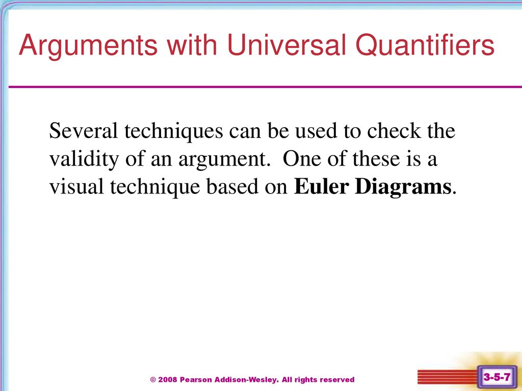 Chapter 3 Introduction to Logic © 2008 Pearson AddisonWesley. ppt