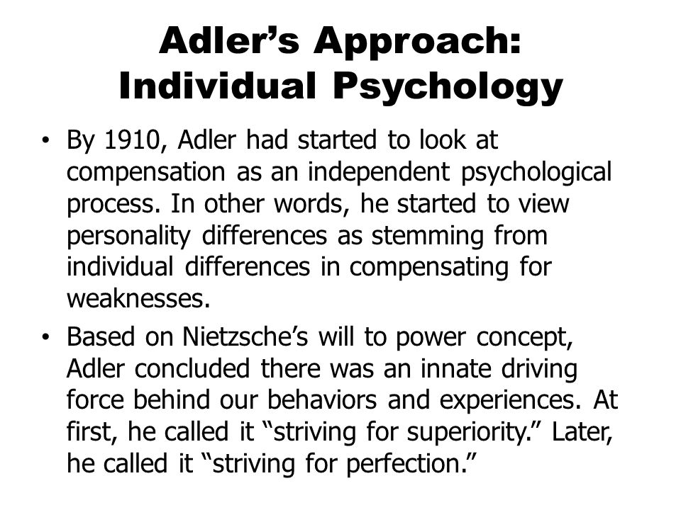 founder of individual psychology