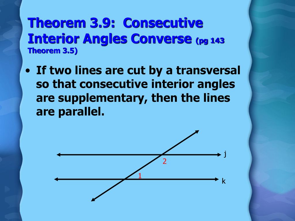3 4 Proving Lines Are Parallel Ppt Download