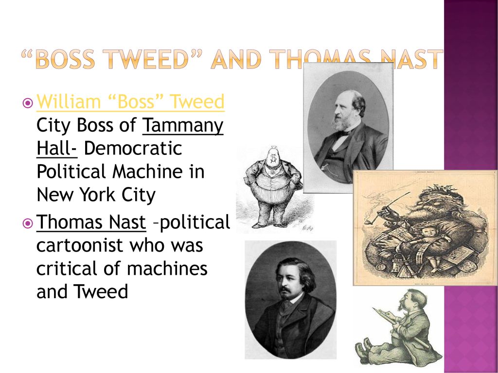 Boss Tweed and Thomas Nast
