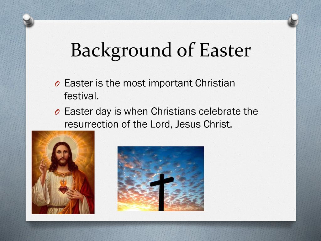 Background Of Easter Easter Is The Most Important Christian Festival. - Ppt  Download