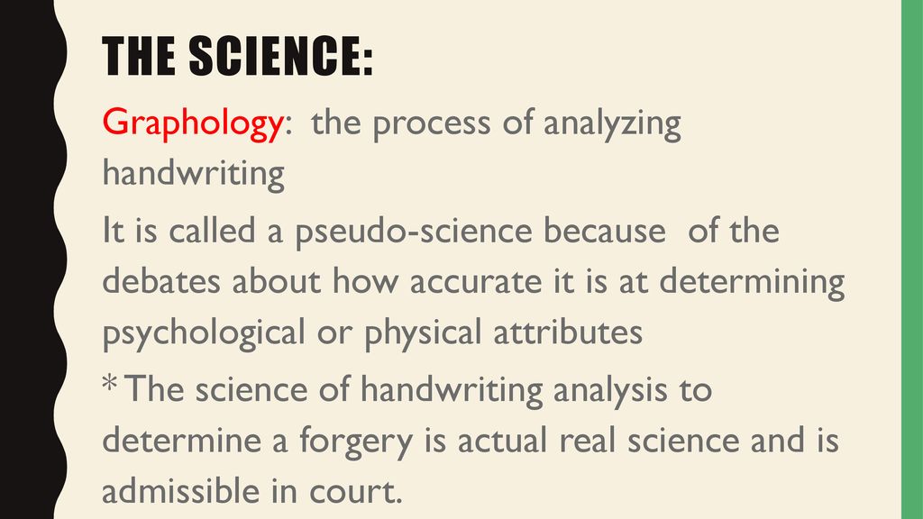 The science: