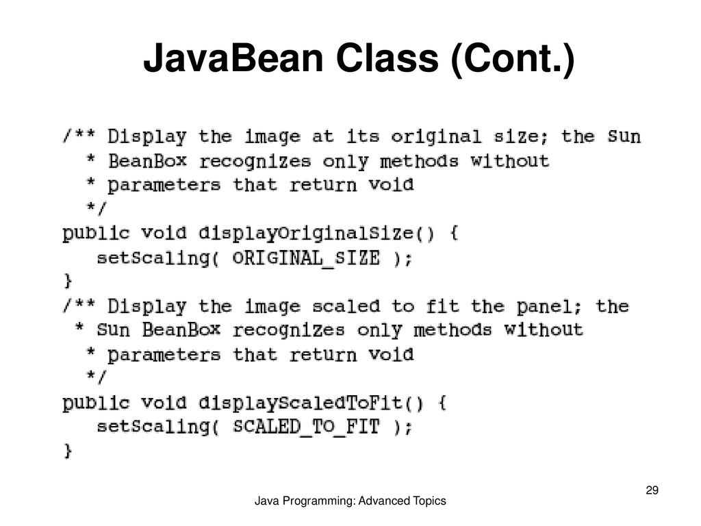Java Programming: Advanced Topics - ppt download