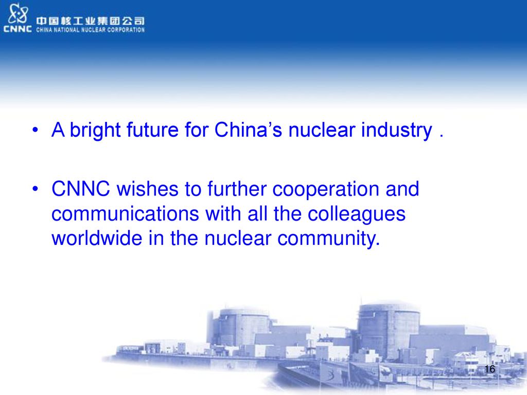 Advancing The Development Of Nuclear Power In China - Ppt Download