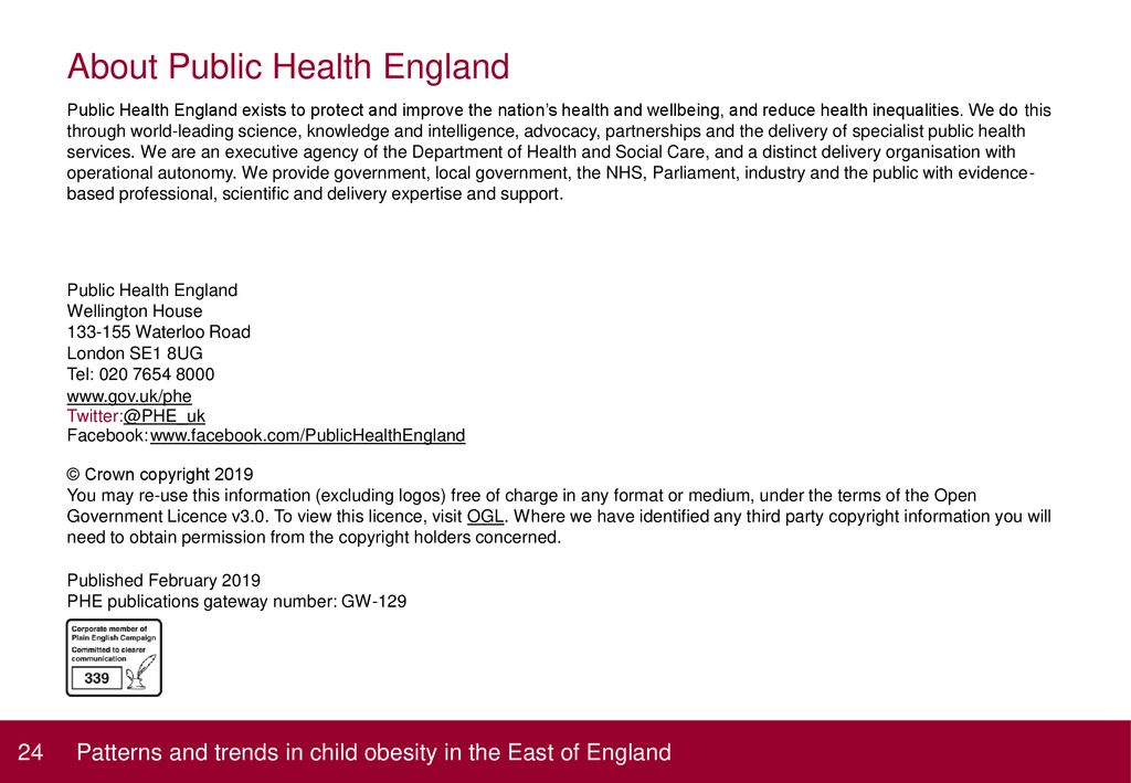 About Public Health England