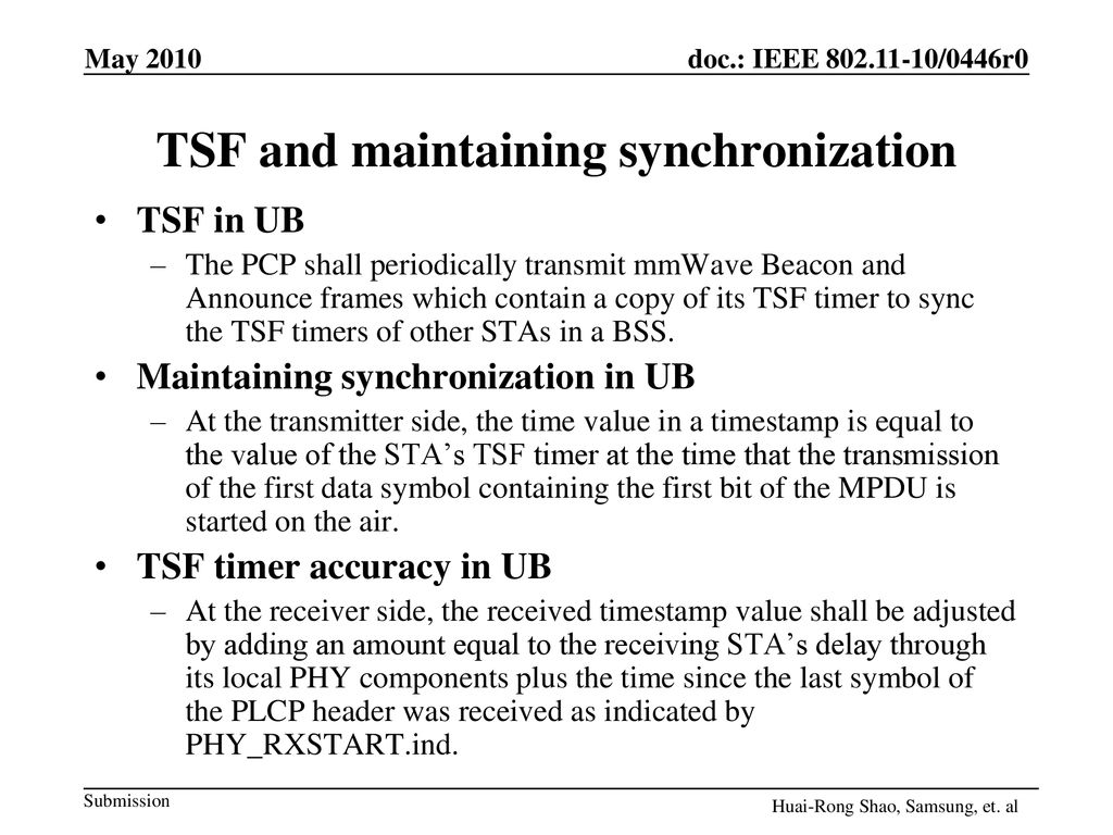 New Technology: Sync & Power Saving - ppt download