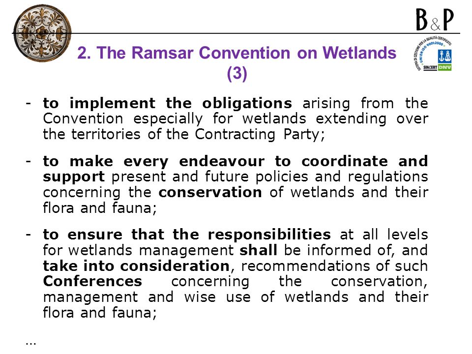 2. The Ramsar Convention on Wetlands (3)