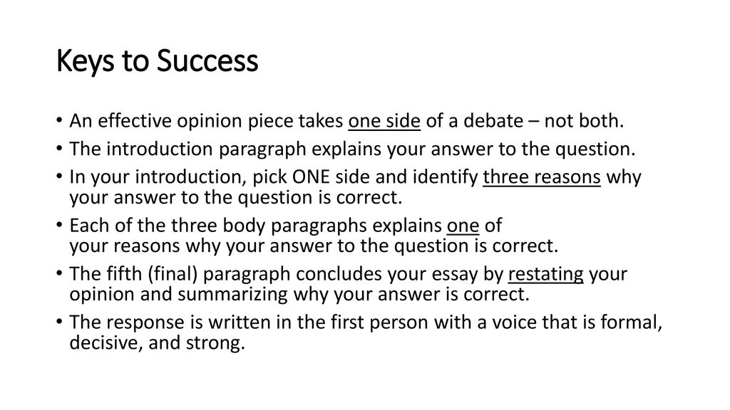 OSSLT Prep The Opinion Piece Ppt Download osslt-prep-the-opinion-piece-ppt-download