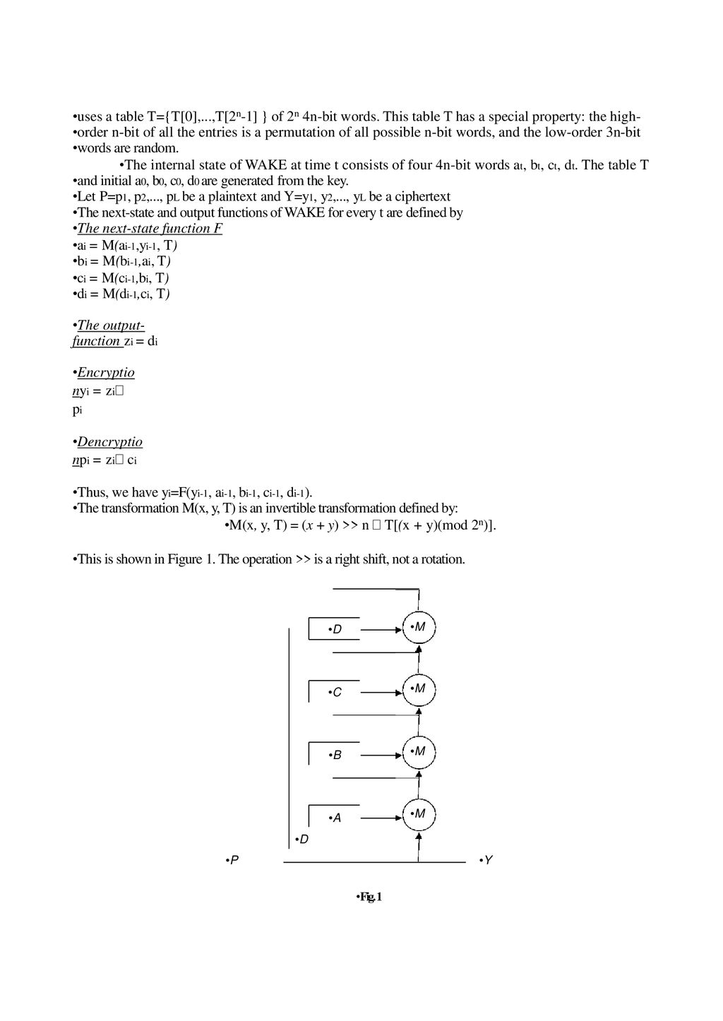 Analysis Of Chosen Plaintext Attacks On The Wake Stream Cipher Ppt Download