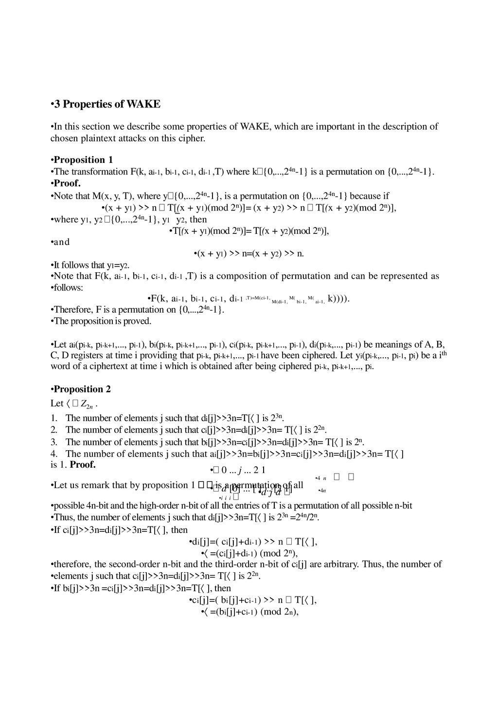 Analysis Of Chosen Plaintext Attacks On The Wake Stream Cipher Ppt Download