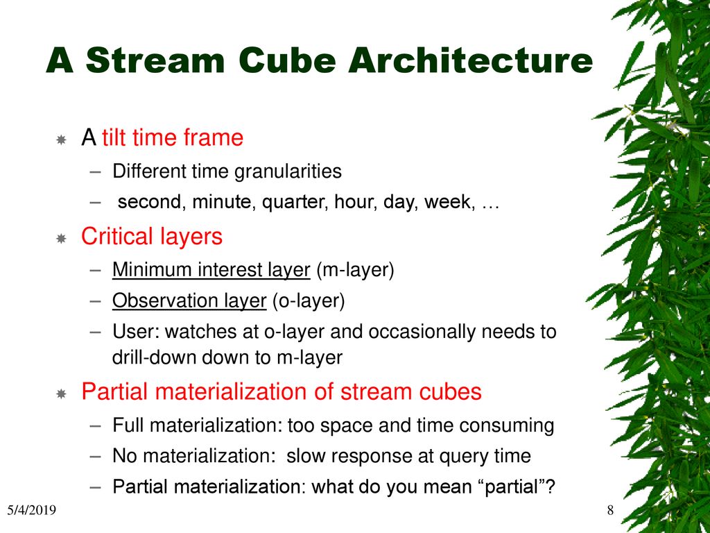 Online analytical processing stream data is it feasible ppt download