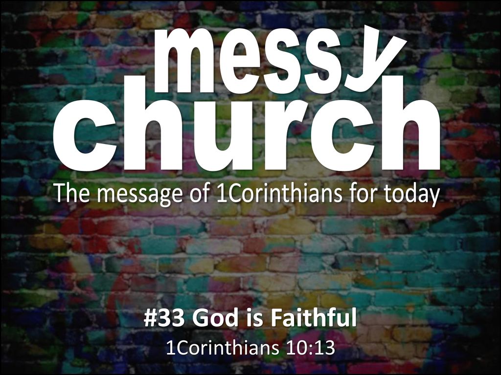 The message of 1Corinthians for today