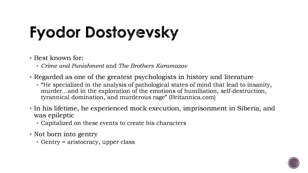 AN HONEST THIEF By Fyodor Dostoyevsky. - ppt download