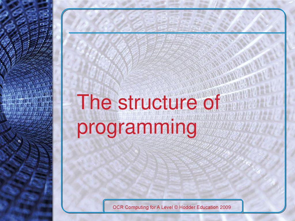 The structure of programming - ppt download