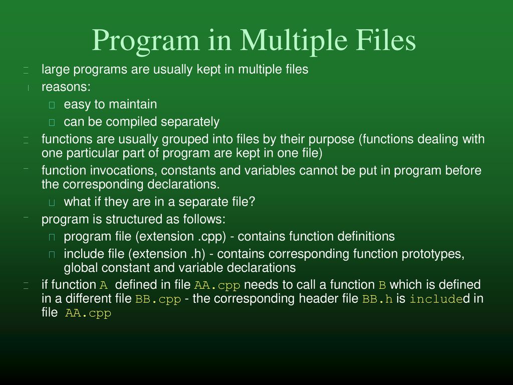 What is function predefined programmer defined ppt download