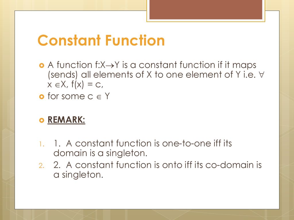 Lecture 18 Types Of Functions Ppt Download Lecture 18 Types Of Functions Ppt Download