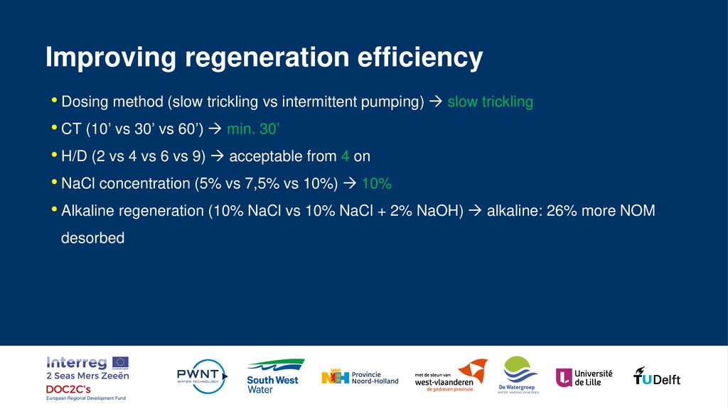 Improving regeneration efficiency