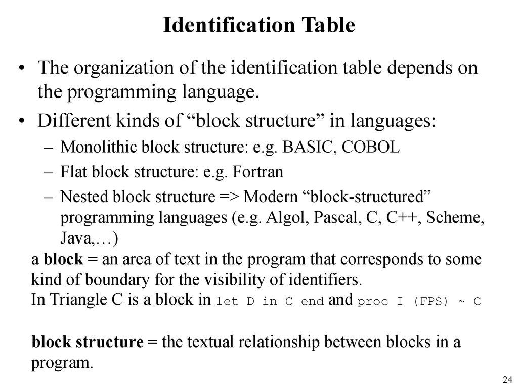 Languages and Compilers (SProg og Oversættere) - ppt download