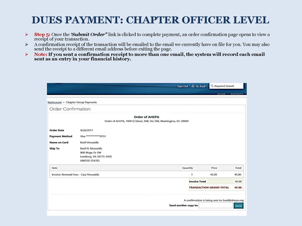 Review of key functions to navigate the membership website. - ppt download