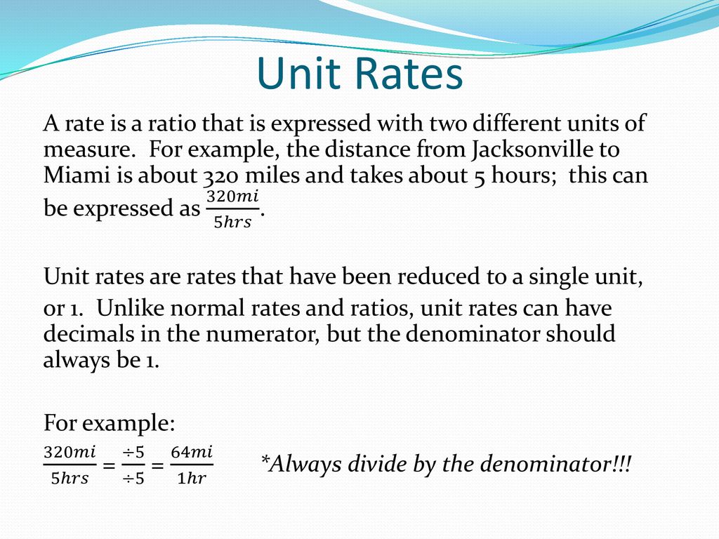 Ratios, Rates, and Proportions - ppt download