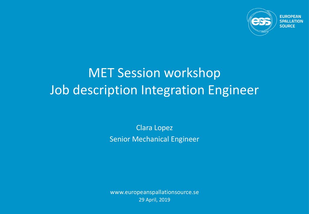MET Session Workshop Job Description Integration Engineer Ppt Download met-session-workshop-job-description-integration-engineer-ppt-download