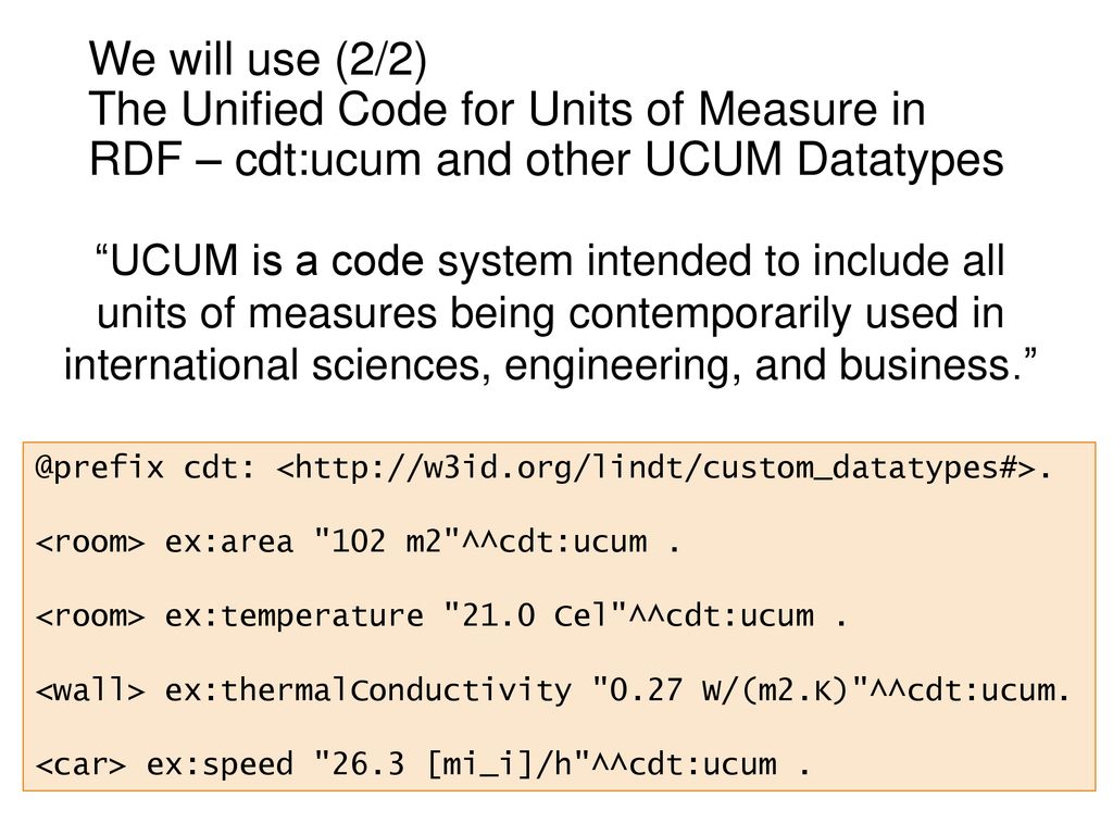 Tutorial ESWC 2018 From heterogeneous data to RDF graphs and back