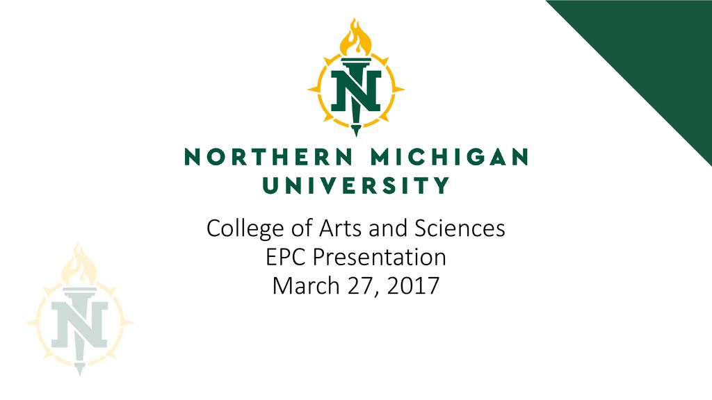College of Arts and Sciences EPC Presentation March 27, 2017