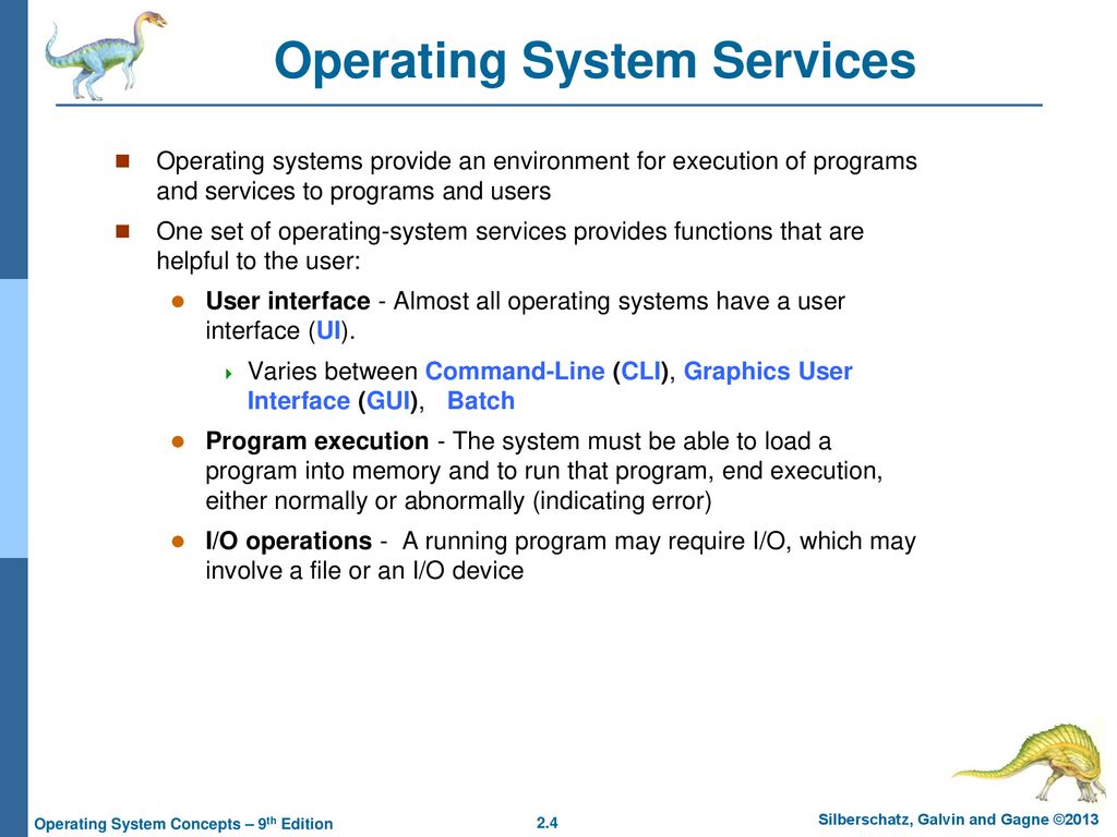 Chapter 2: Operating-System Structures - ppt download