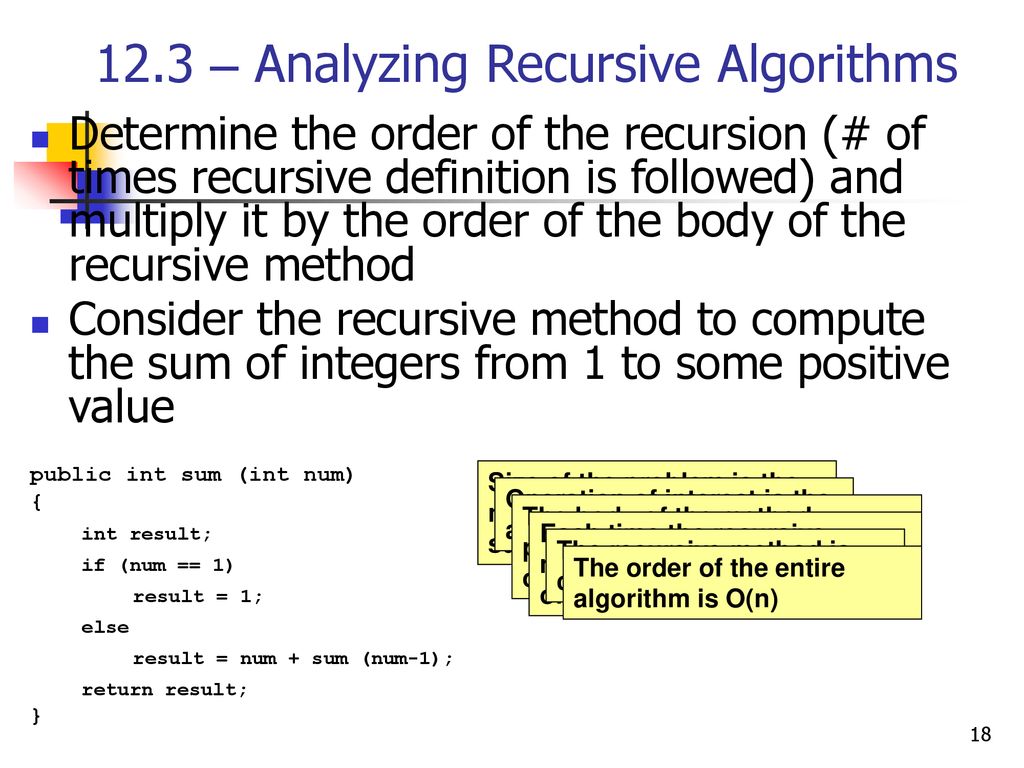 Analysis of Algorithms - ppt download