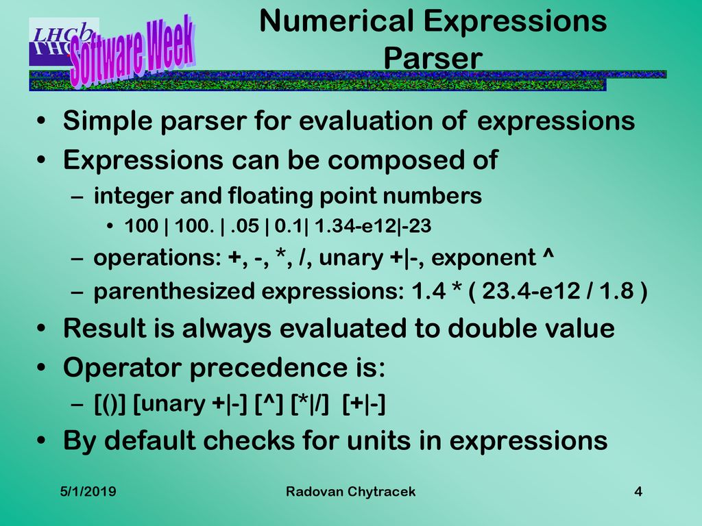Gaudi detector description news radovan chytracek 5 1 ppt download