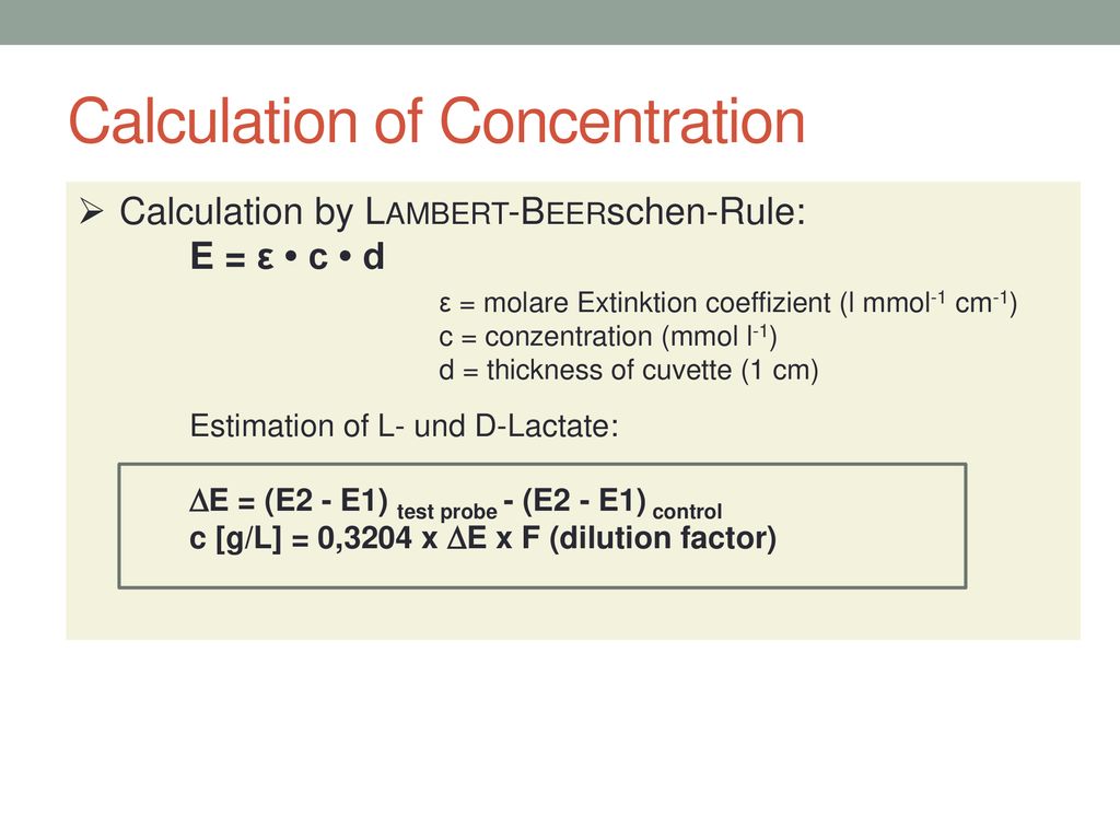 Pipetting Procedure For Lactic Acid Estimation Ppt Download