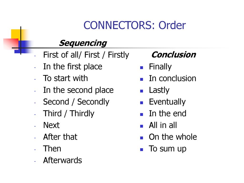 Sentence linkers and connectors ppt download