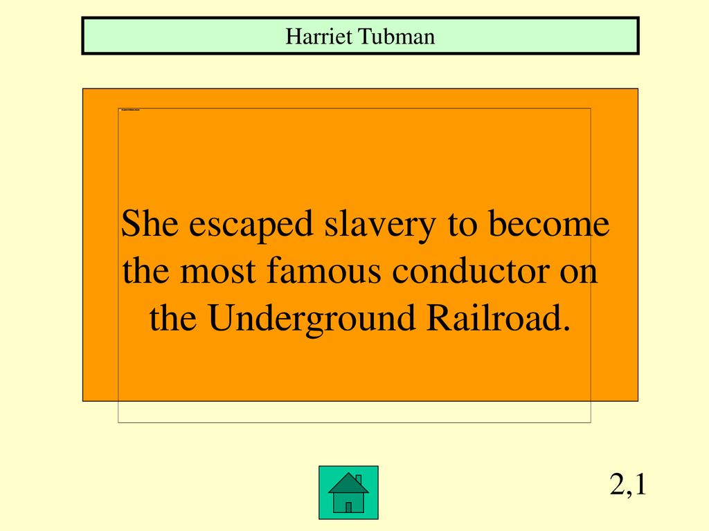 She escaped slavery to become the most famous conductor on