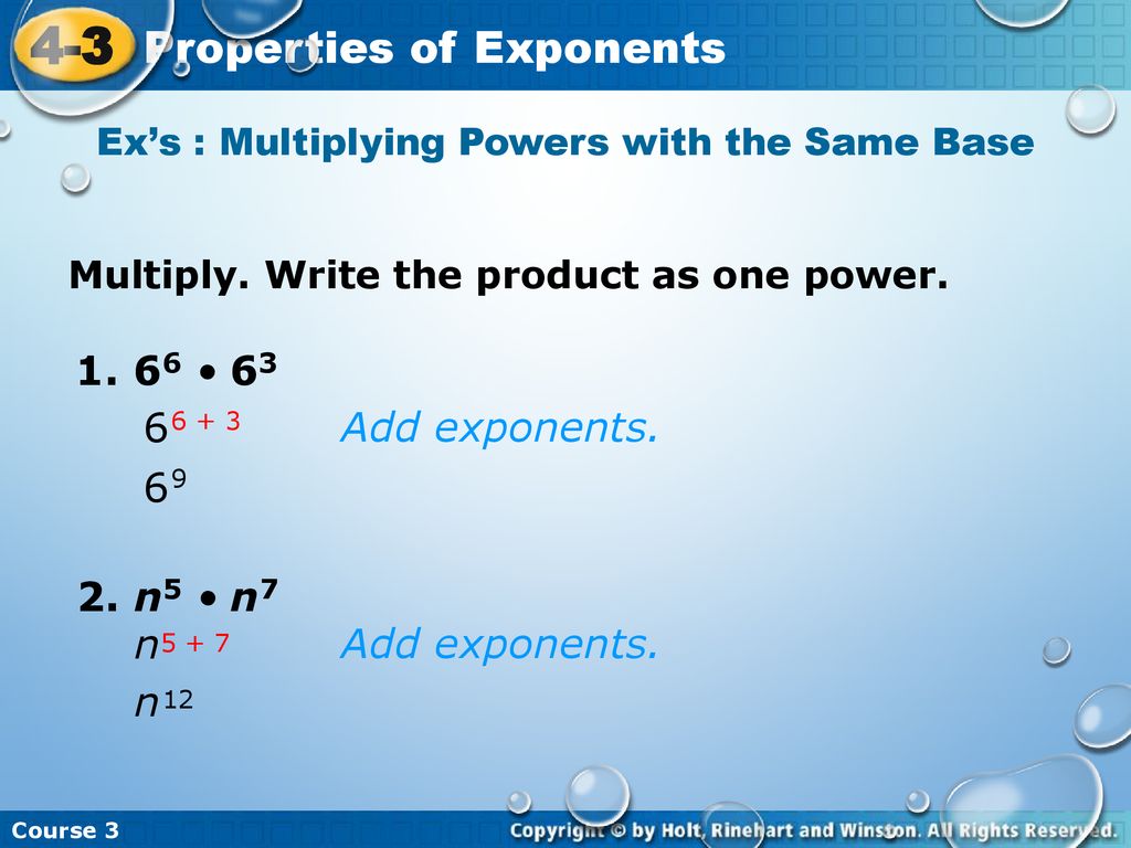 WB pg WB pg. 176 WB pg. 176 WB pg. 176 Write in exponential form. - ppt ...