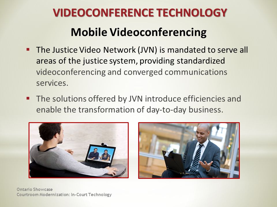 VIDEOCONFERENCE TECHNOLOGY