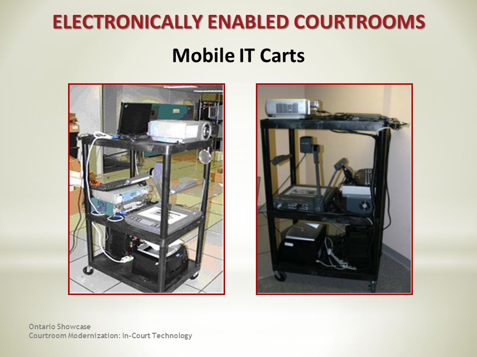 ELECTRONICALLY ENABLED COURTROOMS