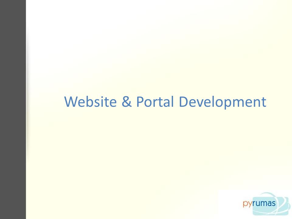 Website & Portal Development
