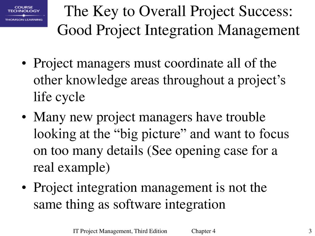 Chapter 4: Project Integration Management - Ppt Download