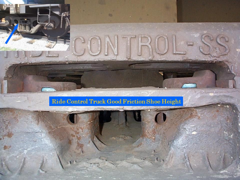 TRUCKS Ride Control Truck Good Friction Shoe Height