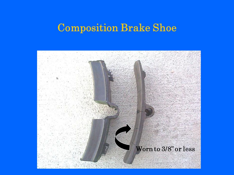 Composition Brake Shoe