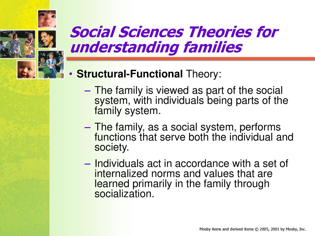 Social Sciences Theories for understanding families