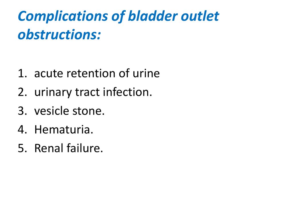 Benign Prostatic Hyperplasia Ppt Download