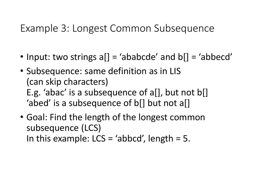 Lecture 5 dynamic programming ppt download
