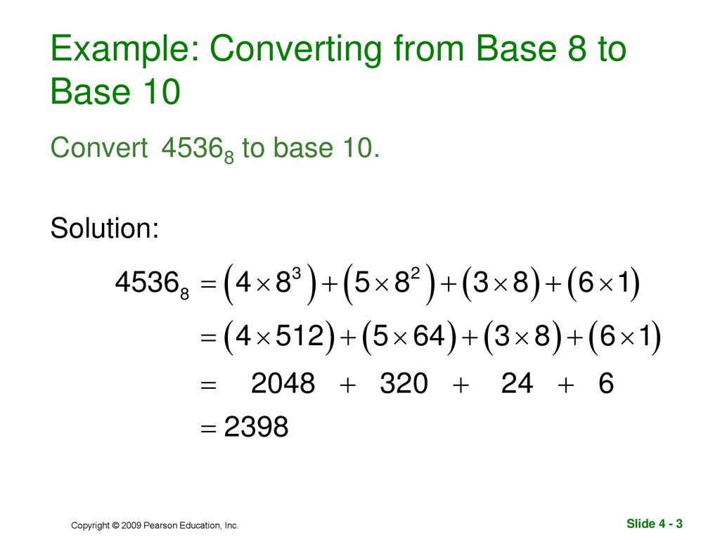4 3 other bases ppt download